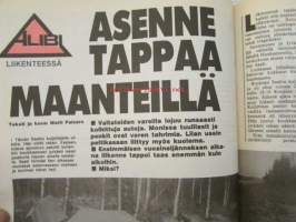 Alibi 1989 nr 8, sis. mm. artikkelit / kuvat / mainokset; Torsti Koskinen, Hojo Palviainen, Marjo Jalava, katso sisältö kuvista tarkemmin.