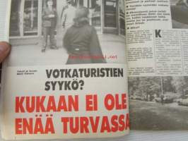 Alibi 1989 nr 8, sis. mm. artikkelit / kuvat / mainokset; Torsti Koskinen, Hojo Palviainen, Marjo Jalava, katso sisältö kuvista tarkemmin.