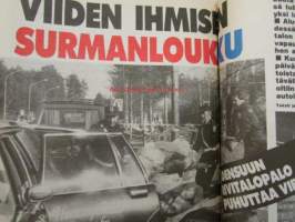 Alibi 1989 nr 9, sis. mm. artikkelit / kuvat / mainokset; Jammu, Harri Sallinen, Tapani Mäkinen, Miika Kortekallio, Petteri Snell, katso sisältö kuvista tarkemmin.