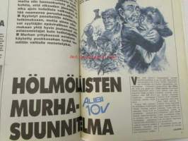 Alibi 1989 nr 9, sis. mm. artikkelit / kuvat / mainokset; Jammu, Harri Sallinen, Tapani Mäkinen, Miika Kortekallio, Petteri Snell, katso sisältö kuvista tarkemmin.