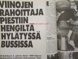 Alibi 1989 nr 11, sis. mm. artikkelit / kuvat / mainokset; Matti Kalevi Rytkönen, Olof Palme, Sari Liinaharja, Mia Palhomaa, Seppo Tervonen, Hannu Voutilainen,