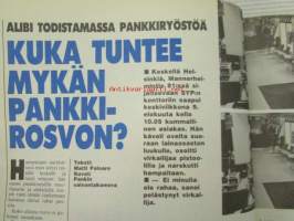 Alibi 1989 nr 11, sis. mm. artikkelit / kuvat / mainokset; Matti Kalevi Rytkönen, Olof Palme, Sari Liinaharja, Mia Palhomaa, Seppo Tervonen, Hannu Voutilainen,