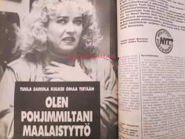 Alibi 1991 nr 4, sis. mm. artikkelit / kuvat / mainokset; Kike Elomaa, Tuula Sariola, Bertil Winberg, Ove Fredriksson, Eino Sinkkonen, katso sisältö kuvista