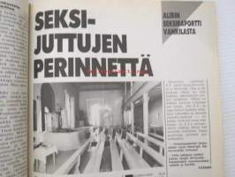 Alibi 1991 nr 4, sis. mm. artikkelit / kuvat / mainokset; Kike Elomaa, Tuula Sariola, Bertil Winberg, Ove Fredriksson, Eino Sinkkonen, katso sisältö kuvista