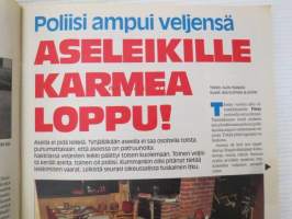 Alibi 1993 nr 7, sis. mm. artikkelit / kuvat / mainokset; Jukka Tapio Hilden, Tarmo Helimäki, Minna Craucher, Urpo Leppänen, Reijo Ranta, katso sisältö kuvista