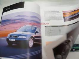 Audi mallisto 1998 -myyntiesite