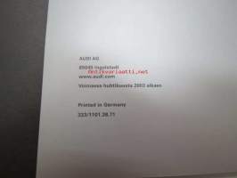 Audi A3 2003 -myyntiesite
