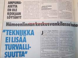 Alibi 1995 nr 2, sis. mm. artikkelit / kuvat / mainokset; Stig Berling, Walid Jumpblatt, Aimo Luostarinen, Pekka Erkkilä, katso sisältö kuvista tarkemmin.