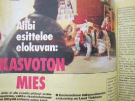 Alibi 1995 nr 3, sis. mm. artikkelit / kuvat / mainokset; Timo Tuhkanen, Erkki Matias Marttila, Hannele Ranta, Juhani Leppä, Hannele Erkkilä, Rettig, Esko