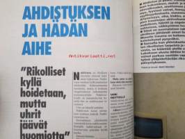 Alibi 1995 nr 4, sis. mm. artikkelit / kuvat / mainokset; Fred West, John Wikström, Marika Kantti, Pekka Palomaäki, Tapio Akkila, katso sisältö kuvista tarkemmin.