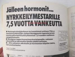 Alibi 1995 nr 5, sis. mm. artikkelit / kuvat / mainokset; Asko ja Marja Kinnunen, Tuija Vuolle, Erja ja Juha Haatanen, katso sisältö kuvista tarkemmin.