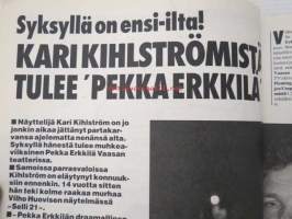 Alibi 1995 nr 5, sis. mm. artikkelit / kuvat / mainokset; Asko ja Marja Kinnunen, Tuija Vuolle, Erja ja Juha Haatanen, katso sisältö kuvista tarkemmin.