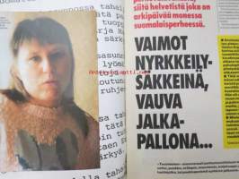 Alibi 1995 nr 5, sis. mm. artikkelit / kuvat / mainokset; Asko ja Marja Kinnunen, Tuija Vuolle, Erja ja Juha Haatanen, katso sisältö kuvista tarkemmin.