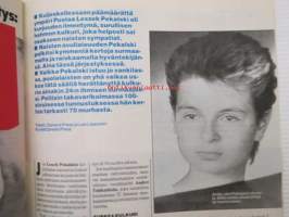 Alibi 1995 nr 6, sis. mm. artikkelit / kuvat / mainokset; "Lusu", Jari Kolivaara, Maija Huhta, Kaj Cederqvist, Jaana Lassila, Pia Kuru, katso sisältö kuvista