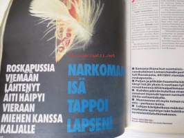 Alibi 1995 nr 7, sis. mm. artikkelit / kuvat / mainokset; Gary Gilmore, Samuli Edelman, Markus Selin, Reijo Hautamäki ja Seija Järvinen, Elias Salonen, Abdi