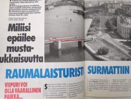 Alibi 1995 nr 7, sis. mm. artikkelit / kuvat / mainokset; Gary Gilmore, Samuli Edelman, Markus Selin, Reijo Hautamäki ja Seija Järvinen, Elias Salonen, Abdi