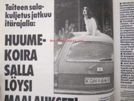 Alibi 1995 nr 7, sis. mm. artikkelit / kuvat / mainokset; Gary Gilmore, Samuli Edelman, Markus Selin, Reijo Hautamäki ja Seija Järvinen, Elias Salonen, Abdi
