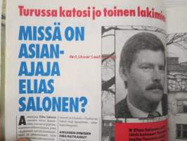 Alibi 1995 nr 7, sis. mm. artikkelit / kuvat / mainokset; Gary Gilmore, Samuli Edelman, Markus Selin, Reijo Hautamäki ja Seija Järvinen, Elias Salonen, Abdi
