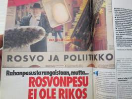 Alibi 1995 nr 9, sis. mm. artikkelit / kuvat / mainokset; Mika Aksela, Volvo Markkanen, Hella Wuolijoki, Kyösti Erkinkorpi, Toivo Harald Koljonen, Syd Dernley,