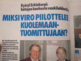 Alibi 1995 nr 9, sis. mm. artikkelit / kuvat / mainokset; Mika Aksela, Volvo Markkanen, Hella Wuolijoki, Kyösti Erkinkorpi, Toivo Harald Koljonen, Syd Dernley,