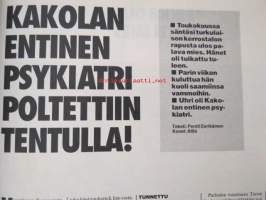 Alibi 1995 nr 9, sis. mm. artikkelit / kuvat / mainokset; Mika Aksela, Volvo Markkanen, Hella Wuolijoki, Kyösti Erkinkorpi, Toivo Harald Koljonen, Syd Dernley,