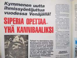 Alibi 1996 nr 7, sis. mm. artikkelit / kuvat / mainokset; Raija Pelli, Tapio Tervakangas, Vasili Kirjanov, Markku MallatNikolai Dzumakaliev, Juri Kukk, Haing Ngori,