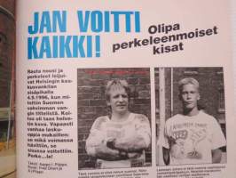 Alibi 1996 nr 11, sis. mm. artikkelit / kuvat / mainokset; Keijo Kivelä, Kim Löfgren, Markku Hiltunen, Timo Helin, Aulis Hinkkuri, Kari Natunen, Vesa Laukkanen,