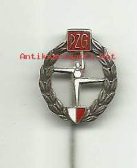 PZG — Polski Związek Gimnastyczny/ rintamerkki