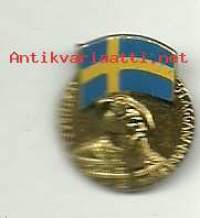 Svenska flaggans dag/ rintamerkki