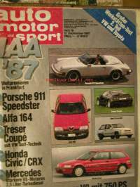 auto motor sport  19 september  1987