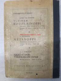 Kotieläin terveenä ja sairaana - kotieläinten ruumiinrakenne ja elintoiminta, tauti-, synnytys- ja kengitysoppi maatalouskouluja ja maanviljelijöitä varten