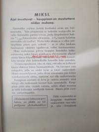 Kauppias mainostaa