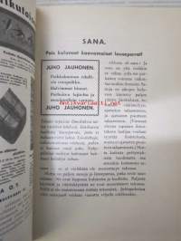 Kauppias mainostaa