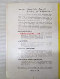 Kauppias mainostaa