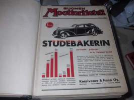 Suomen Moottorilehti 1937 vuosikerta 12 numeroa