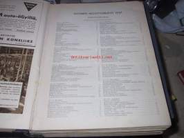 Suomen Moottorilehti 1937 vuosikerta 12 numeroa