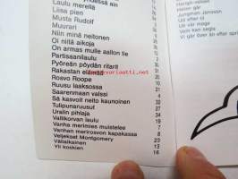 DeeBee - Dalsbruk Oy -laulukirja