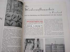 Finnische Handelsrundschau 1941 nr  7 Februar -Suomen Ulkomaankaupaliiton julkaisu. Saksaksi. Auf deutsch.