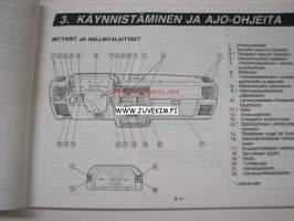 Mazda 323 -käyttöohjekirja