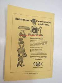 Vihanneksien ja marjojen lajittelu- ja pakkausohjeet - standardiehdotus