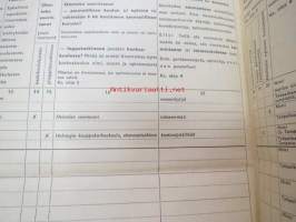 Tilastollinen päätoimisto - Väestölaskenta - Ruokakunta- ja asuntolomake - vuoden 1961 väestönlaskennan käyttämätön lomake