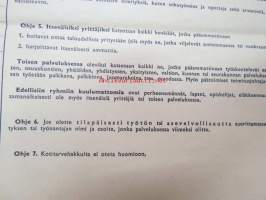 Tilastollinen päätoimisto - Väestölaskenta - Ruokakunta- ja asuntolomake - vuoden 1961 väestönlaskennan käyttämätön lomake