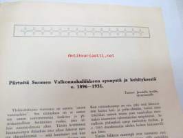 Valkonauhaliike 1896-1931 Juhlajulkaisu / Festpublikation - Piirteitä Suomen Valkonauhaliikkeen synnystä ja kehityksestä v. 1896-1931 (raittiusliike,