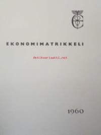Ekonomimatrikkeli 1960