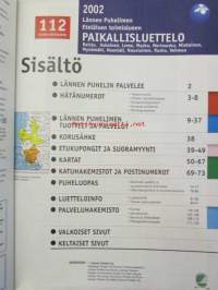Lännen Puhelin eteläinen toimialue - Paikallisluettelo 2002 - Raisio-Naantali-Askainen-Lemu-Masku-Merimasku-Mietoinen-Mynämäki-Naantali-Nousiainen-Rusko-Vehmaa