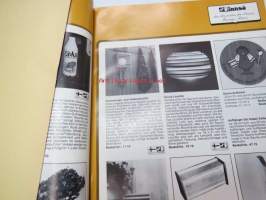Finnsa Katalog 1981-1982 - das Besondere für Sauna, Massage, Fitness -saksalainen saunojen ja saunatarvikkeiden luettelo, Finnjet-mainos
