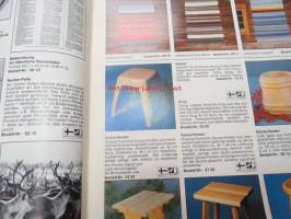 Finnsa Katalog 1985-1986 - das Besondere für Sauna, Massage, Fitness -saksalainen saunojen ja saunatarvikkeiden luettelo, Finnjet-mainos