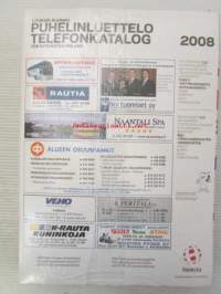 Lounais-Suomen puhelinluettelo 2005 - erillinen Keltaiset sivut - kummatkin avaamattomassa samassa muovipakkauksessa