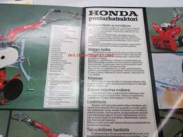 Honda F-400S puutarhatraktori -myyntiesite