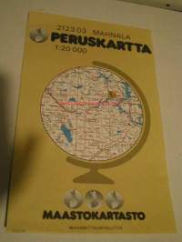 peruskartta mahnala